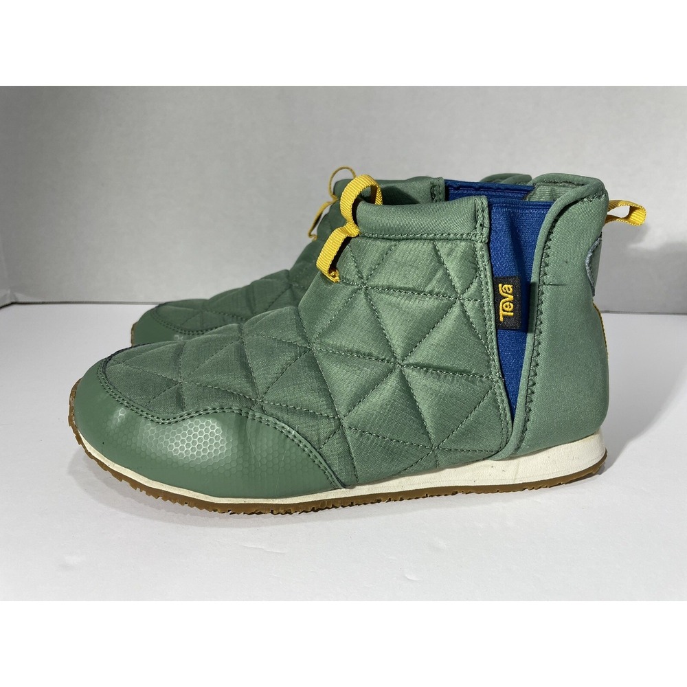 Teva spruce ember mid slipper boots green size 4